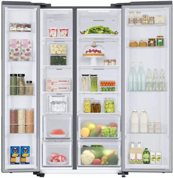 Samsung RS66A8101SL 8000 Side-by-side refrigerator with freezer - cm. 91 h 178 - according to 652 - silver - Image 4