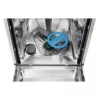 Electrolux KEMC3211L 700 Airdry Maxiflex Total integrated dishwasher cm. 45 - 10 covered - sliding hinges - Image 4