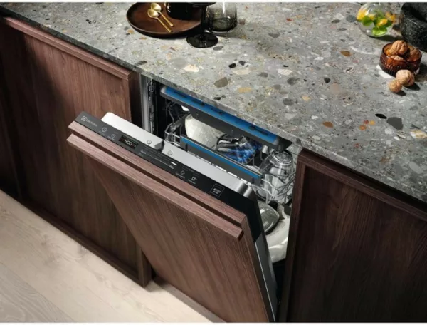Electrolux KEMC3211L 700 Airdry Maxiflex Total integrated dishwasher cm. 45 - 10 covered - sliding hinges - Image 6