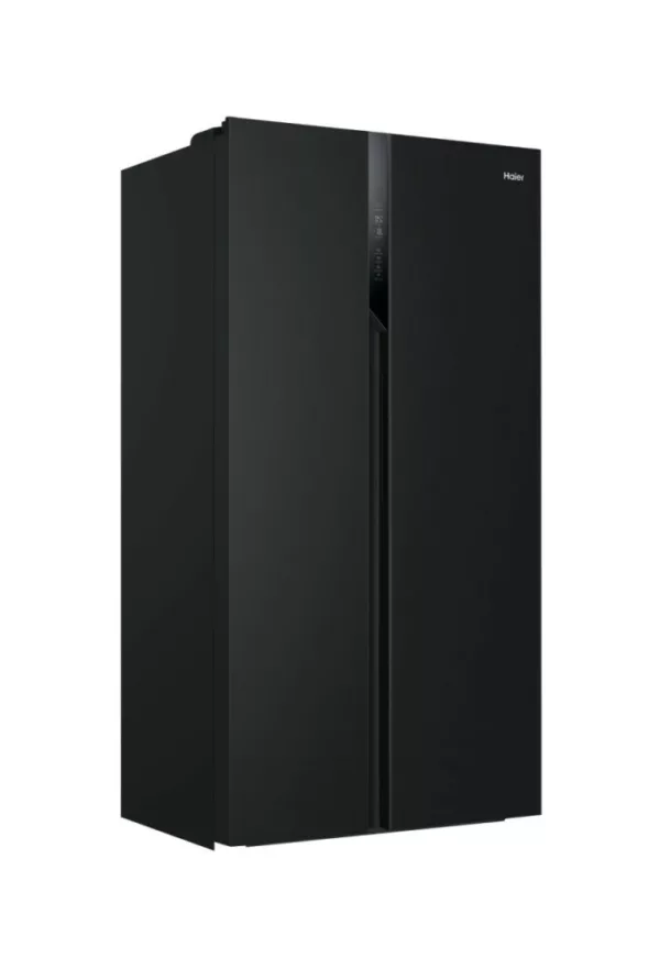 Haier HSR3918ENPB 3 Side-by-side refrigerator with freezer - cm. 91 h 177 - according to 528 - black - Image 3