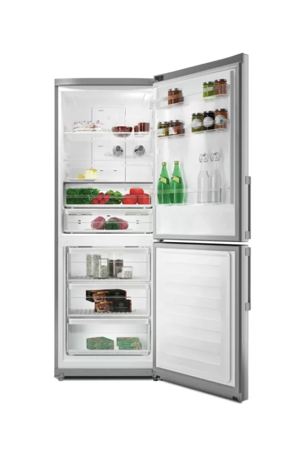 Hotpoint Ariston HA70BE72X Freestanding refrigerator with freezer - cm. 70 hours 195 - lt. 462 - stainless steel - Image 3