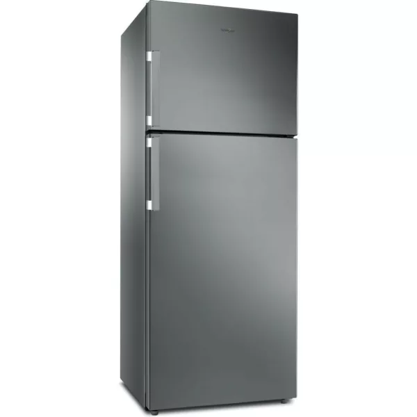 Whirlpool WT70I 832 X Freestanding refrigerator with freezer - cm. 70 hours 180 - lt. 423 - stainless steel against fingerprints