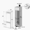 Samsung BRB26715DWW built-in refrigerator with freezer cm. 54 hours 177 - according to 264 - Image 7