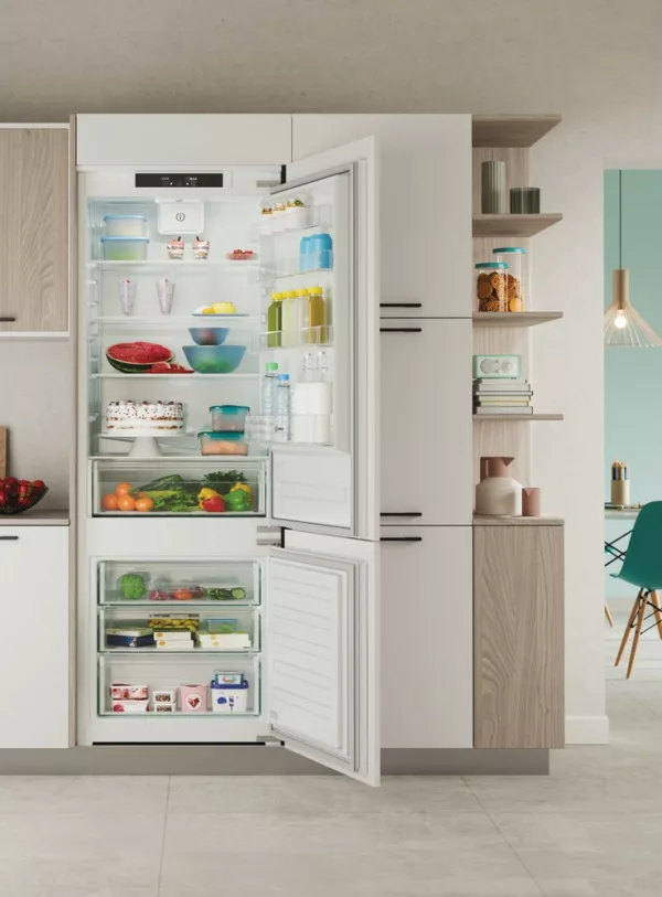 Indesit IND 401 built-in refrigerator with freezer compartment cm. 69 hours. 194 - according to 400 - Image 2