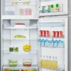 Hisense RT728N4WCE Freestanding refrigerator with freezer - cm. 79 hours 185 - lt. 552 - stainless steel - Image 2