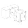 Smeg Design STL274D Total integrated dishwasher cm. 60 - 13 covers - Image 4