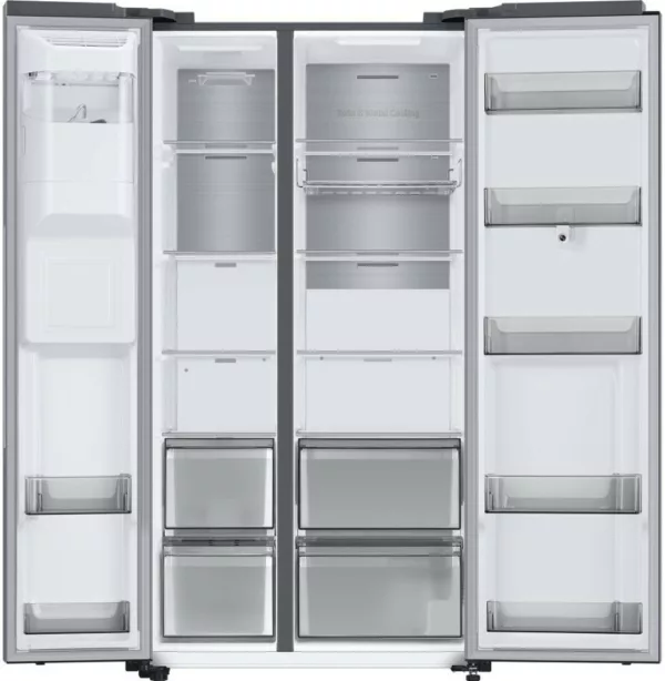 Samsung RS6HA8891SL Family Hub Side-by-side refrigerator with freezer cm. 91 hours 178 - according to 614 - silver - Image 5