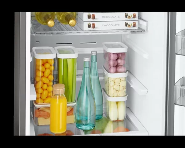Samsung RB38A7B6BB1/EF Bespoke refrigerator with freezer compartment cm. 60 hours. 203 - lt. 390 – anthracite – adjustable door - Image 10