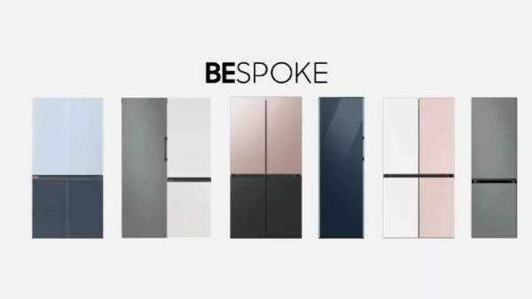 Samsung RB38A7B6BB1/EF Bespoke refrigerator with freezer compartment cm. 60 hours. 203 - lt. 390 – anthracite – adjustable door - Image 14