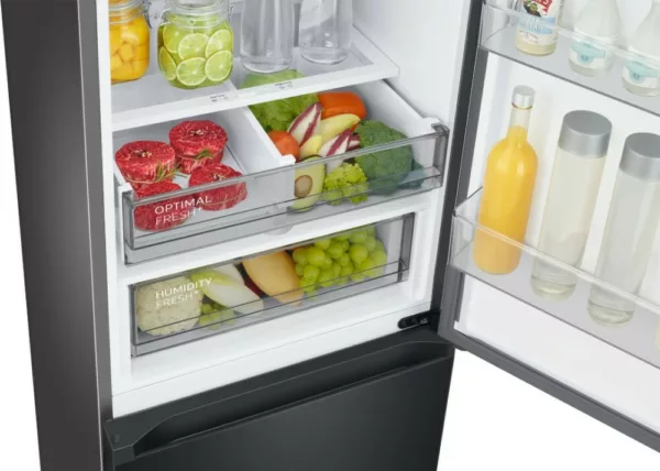 Samsung RB38A7B6BB1/EF Bespoke refrigerator with freezer compartment cm. 60 hours. 203 - lt. 390 – anthracite – adjustable door - Image 8