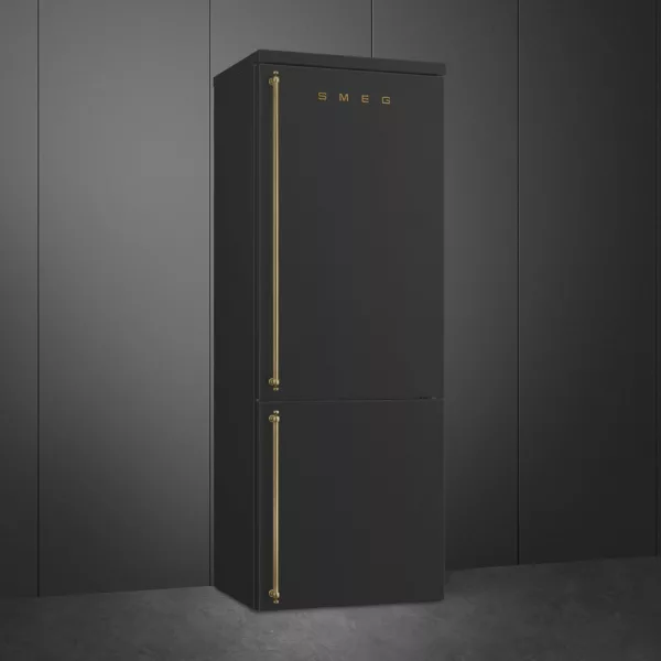 Smeg FA8005RAO5 Coloniale Freestanding refrigerator with freezer - cm. 70 hours 196 - according to 481 - anthracite - Image 3