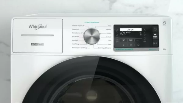 Whirlpool W7X W845WR IT washing machine cm. 60 - capacity 8 kg - white - Image 6