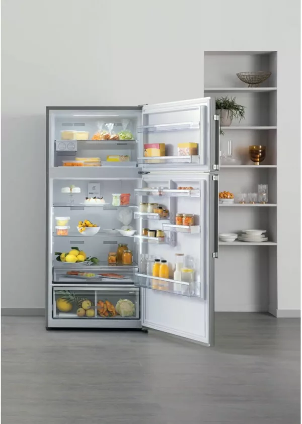 Whirlpool W84TE 72 X2 Freestanding refrigerator with freezer cm. 84 hours 186 - according to 587 - stainless steel - Image 4