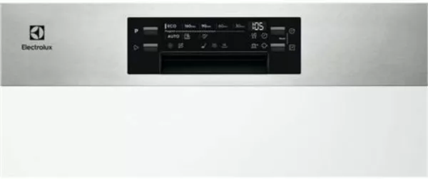 Electrolux EES47300IX Semi-integrated dishwasher cm. 60 - 13 place settings - front panel made of stainless steel - Image 2
