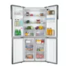 Haier RTG684WHJ Cube 83 Series 5 refrigerator with 4-door freezer - cm. 83 h 180 - according to 466 - silver - Image 2