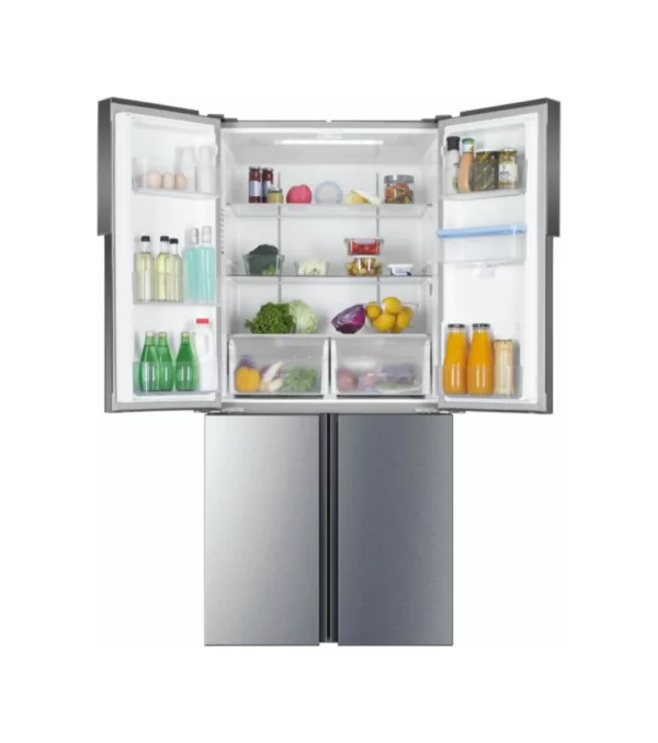 Haier RTG684WHJ Cube 83 Series 5 refrigerator with 4-door freezer - cm. 83 h 180 - according to 466 - silver - Image 4