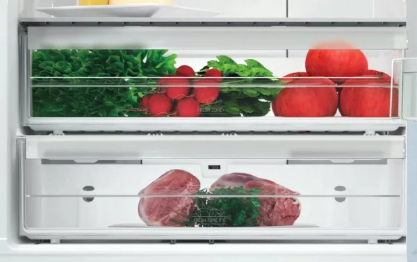 Hotpoint Ariston HA70BI 31 S Freestanding refrigerator with freezer cm. 70 hours 195 - lt. 462 - aluminum - Image 6