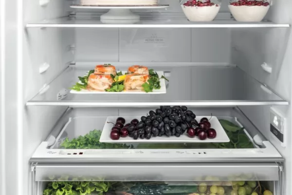 Hotpoint Ariston HA70BI 31 S Freestanding refrigerator with freezer cm. 70 hours 195 - lt. 462 - aluminum - Image 7
