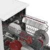 Sharp QW-NA1BF47ES-IT Freestanding dishwasher cm. 60 - 13 muted - dark silver - Image 2