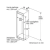 Bosch KIN86VSE0 4 built-in refrigerator with freezer compartment cm. 54 hours 177 - according to 260 - Image 7