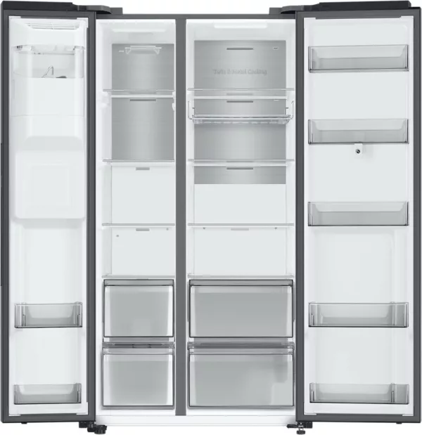 Samsung RS6HA8891B1 Family Hub Side-by-side refrigerator with freezer cm. 91 hours 178 - according to 614 - black - Image 5