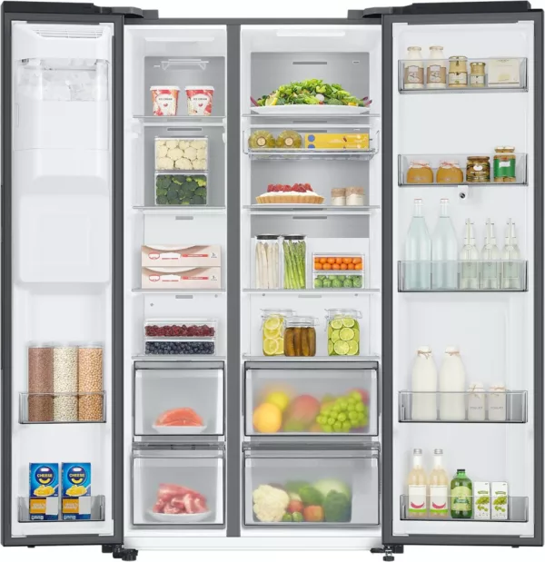 Samsung RS6HA8891B1 Family Hub Side-by-side refrigerator with freezer cm. 91 hours 178 - according to 614 - black - Image 6