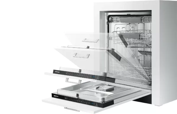 Samsung DW60A6092IB/EO Total integrated dishwasher cm. 60 - 14 covered - sliding hinges - Image 14