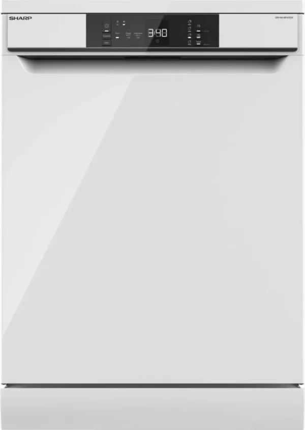 Sharp QW-NA1BF47EW Freestanding dishwasher cm. 60 - 13 place settings - white