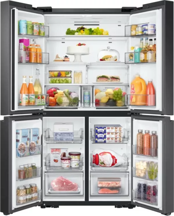 Samsung RF65A90TEB1 side-by-side refrigerator with freezer compartment - cm. 91 hours 182 - lit. 650 - black - Image 5
