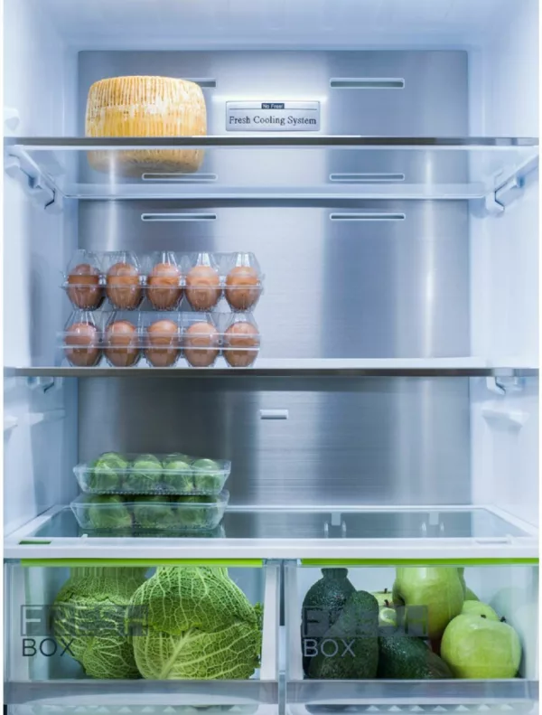 Midea MDRB593FGE02 Freestanding refrigerator - cm. 70 h 188 - according to 435 - stainless steel - Image 4