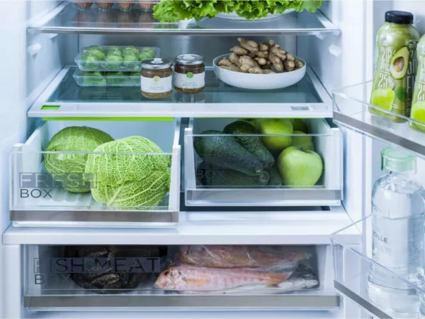 Midea MDRB593FGE02 Freestanding refrigerator - cm. 70 h 188 - according to 435 - stainless steel - Image 5