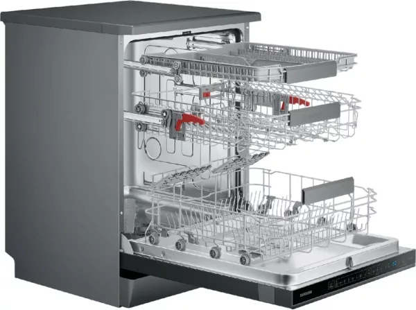 Samsung DW60A8050FB/ET Freestanding dishwasher cm. 60 – 14 place settings – black steel - Image 5