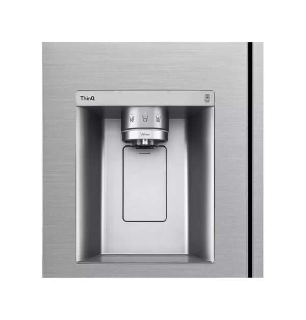 Lg GSLV90PZAD side-by-side refrigerator with freezer compartment - cm. 91 watch 179 - according to 635 - high-quality stainless steel - Image 4