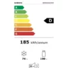 Samsung BRB26605DWW/EF built-in refrigerator with freezer compartment cm. 54 hours 177 - according to 264 - Image 13