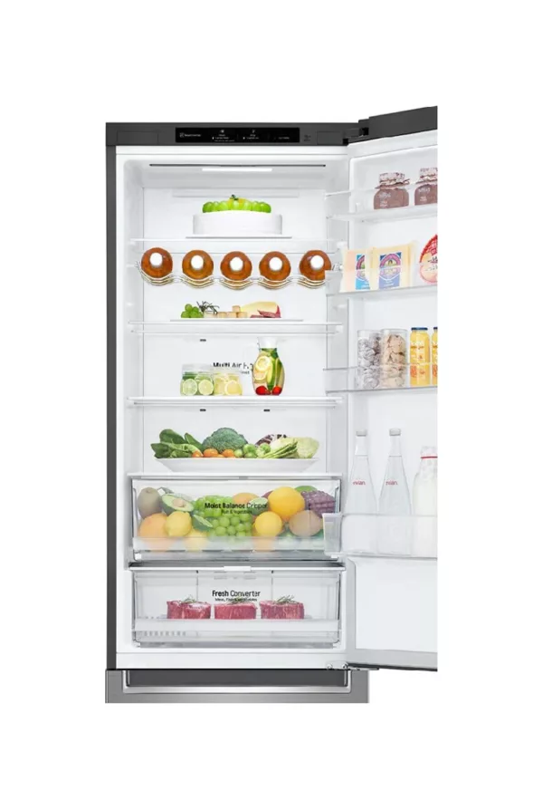 Lg GBB62PZGGN Freestanding refrigerator with freezer - cm. 60 h 203 - according to 384 - premium stainless steel - Image 5
