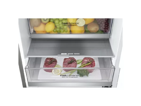 Lg GBB92STBAP Freestanding refrigerator with freezer - cm. 60 h 203 - according to 384 - stainless steel - Image 4