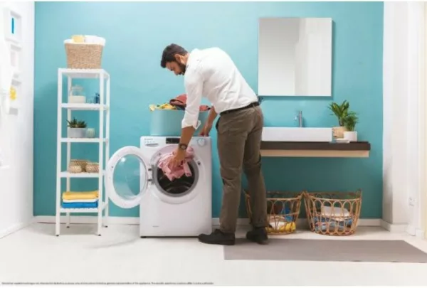 Candy CSO41275TE2S washing machinecm. 60 - capacity 7 kg - white - Image 8