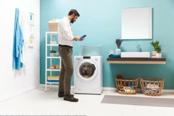 Candy CSO41275TE2S washing machinecm. 60 - capacity 7 kg - white - Image 9
