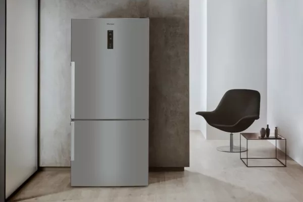 Whirlpool W84BE72X2 Freestanding refrigerator with freezer cm. 84 hours 186 - according to 588 - stainless steel - Image 5