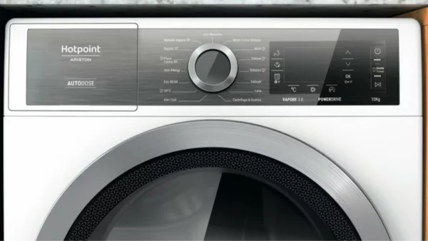 Hotpoint Ariston H8 W046WB IT washing machine cm. 60 - capacity 10 kg - white - Image 4