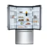 Mabe INO27JSPFFS Freestanding refrigerator with freezer French door cm. 92 hours 177 - 765 liters - stainless steel / dark gray - Image 2