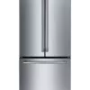 Mabe INO27JSPFFS Freestanding refrigerator with freezer French door cm. 92 hours 177 - 765 liters - stainless steel / dark gray