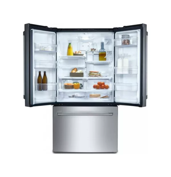 Mabe IWO19JSPFSSTXE Freestanding refrigerator with freezer French door cm. 85 hours 182 - 527 liters - stainless steel - Image 2