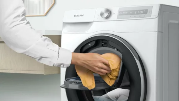 Samsung WW80T654DLH Ai Control washing machine cm. 60 - capacity 8 kg. - white black - Image 9