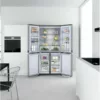 Whirlpool WQ9 U2L side-by-side refrigerator with freezer - cm. 91 hours 187 - according to 594 - stainless steel - Image 5
