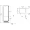 Bertazzoni REF755BBRPTT Professional built-in refrigerator with freezer compartment cm. 75 hours 212 - lit. 440 - stainless steel (handles not included) - Image 6