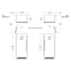 Bertazzoni LRD905UBRXTT Professional built-in refrigerator cm. 90 a.m. 212 - l. 619 - stainless steel (handles not included) - Image 5