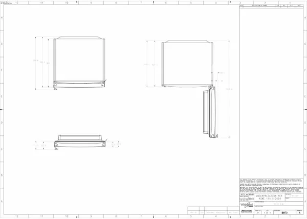 Whirlpool WB70I 952 X Freestanding refrigerator with freezer cm. 70 hours 195 - lt. 462 - stainless steel - Image 5