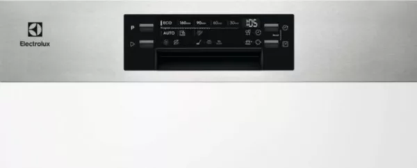 Electrolux EEA47201IK Series 300 Airdry Semi-integrated dishwasher cm. 60 - 13 place settings - front panel made of stainless steel - Image 3