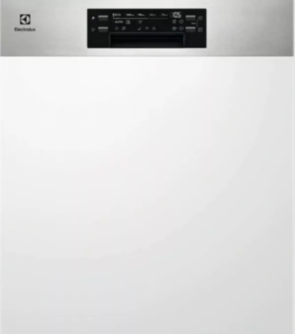 Electrolux EEA47201IK Series 300 Airdry Semi-integrated dishwasher cm. 60 - 13 place settings - front panel made of stainless steel